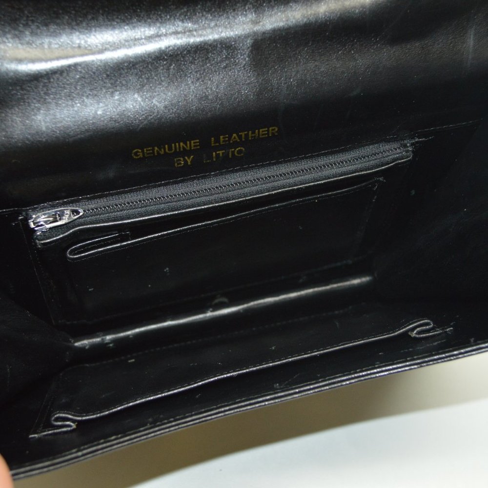 Litto Leather Constance H Flap Shoulder Bag - Picture 12 of 13